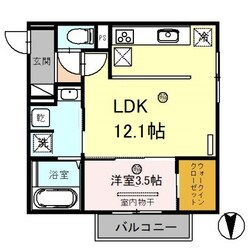 和歌山市駅 徒歩12分 1階の物件間取画像